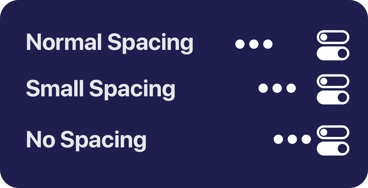 Spacing 间距